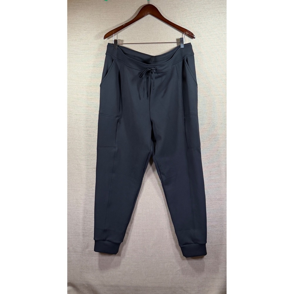 32 Degrees Heat Joggers Women XL Black Excellent Scuba Sweatpants